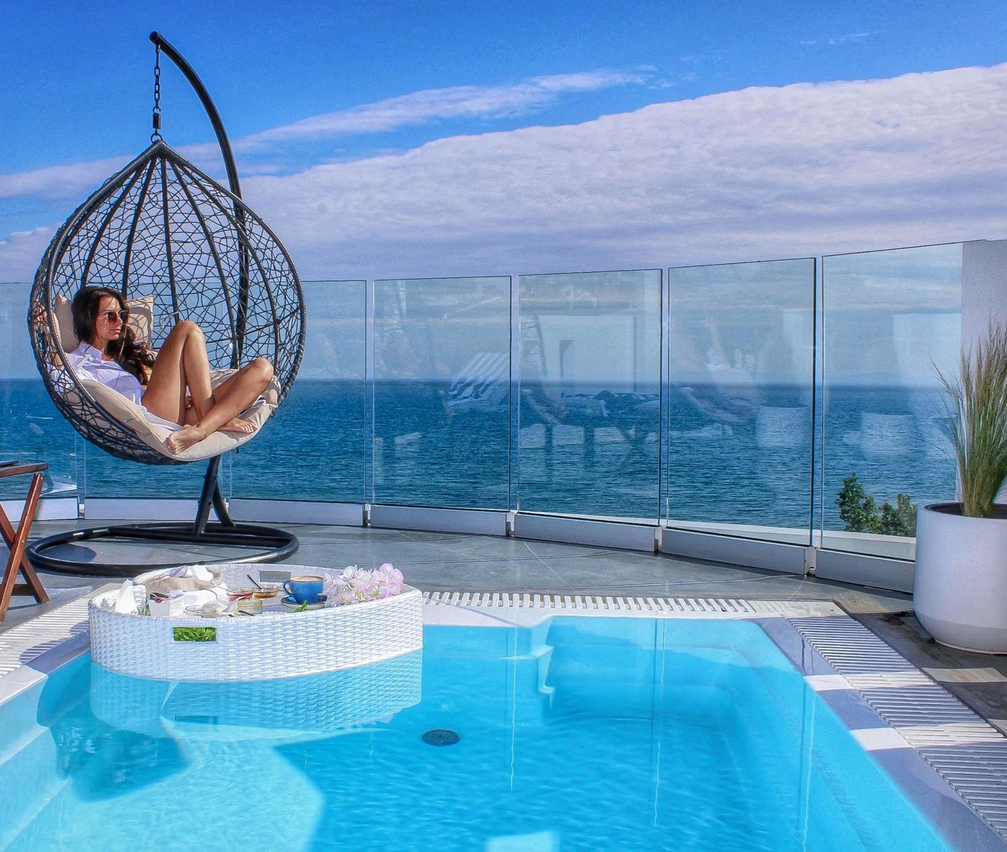 Panorama Suites & Spa - Adults Only Stómion エクステリア 写真